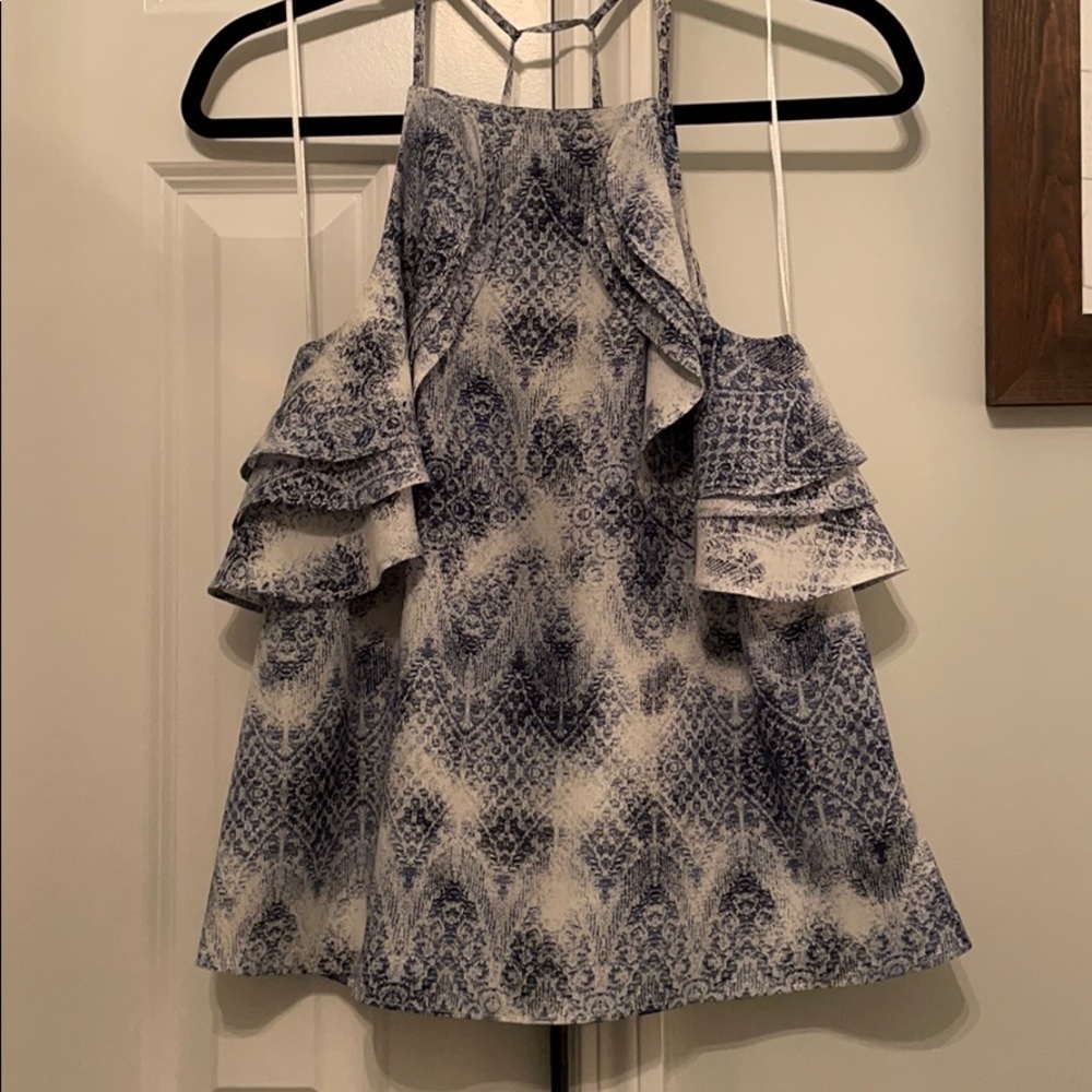 flowy tank blouse